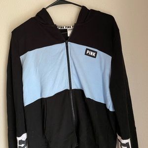 PINK zip up sweatshirt
